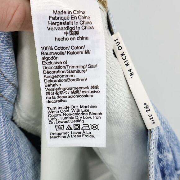 J.Crew Mid-Rise '84 Relaxed Kickout Jean Synniva Wash Size 26 Petite NWT - Picture 8 of 11